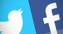 Facebook впервые обогнал Twitter по приросту пользователей